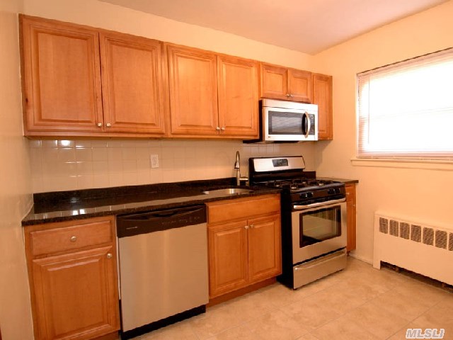 Brand New Renovated Sponsor Coop. New Granite Kitchen With Stainless Steel Appliances,  New Bath,  Full Attic.