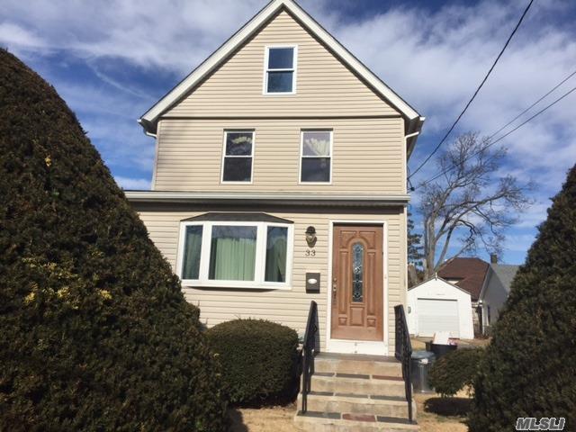 Completely Renovated 2 Bedroom Home Located In The Prestigious Great Neck Village. This Home Features Lr/Dr, Den Eik On The First Floor, Addt&rsquo;l 2 Bedrooms And 1 Full Bath On Second Floor With Stand Up Attic.**Pre-Approval Plan To Build Extension Another 2 Brs & 2 Full Bths***