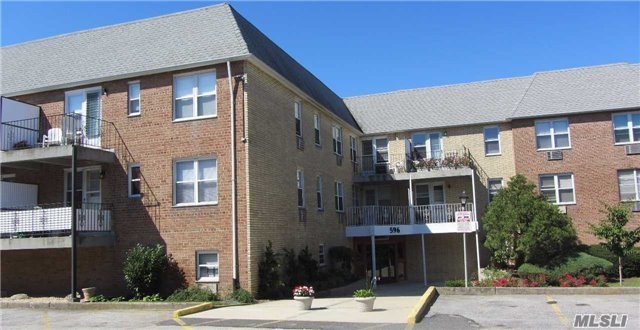 Beautiful Jr4 Condominium In S. Lynbrook W/ A Huge Terrace & 1 Parking Spot! This Unit Boasts A Large Lr, Formal Dr, King-Size Mbr, Lots Of Closets, Newer Bathroom, Custom Mouldings, Overhead Fans Thruout & Low Common Charges Of Only $300/Mth Incl Heat/Water/Gas/Strg/Ig Pool & 1 Free Parking Spot...Wow! Great Location In The Bldg! No Dogs Or Subletting Sorry.Close To Lirr.