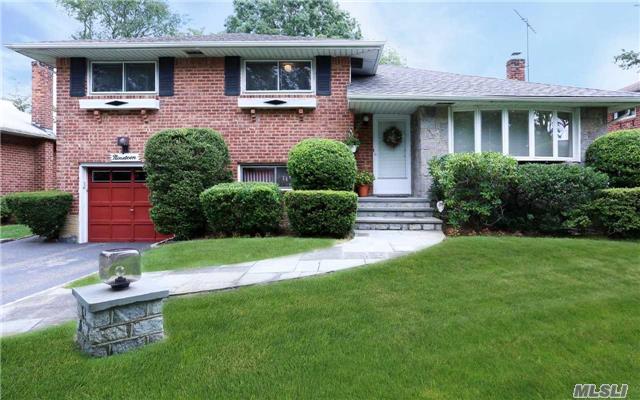 ****Seller Grived And Won A 14.6% Decrease In Assessed Value Beginning 10/16!!!**** Very Well Maintained Split Level Home With Perfect Mid Block Location On Oversized Property. Light And Bright. Many Updates Including Newer Roof And Cac. Relax In Your Park Like Property In The Heart Of Syosset. Willets Elem