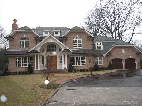 Brand New 2007 Construction. Prestigious & Elegant Brick C/H Colonial On Quiet Cul-De-Sac.Prime 3/4 Acre. State Of The Art Eik, Granite Counters, Lge Intrs. With Designer Details & Superb Craftsmanship.  Park-Like Grounds With Inground Pool.  See Survey