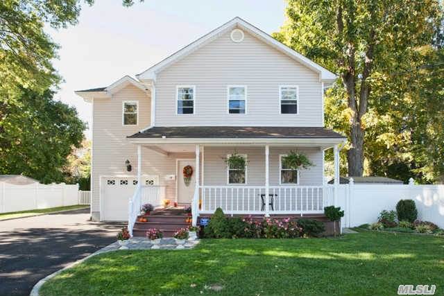 Newer Construction, Beautiful Colonial With Front Porch. Located On A Quiet Street. Hardwood Floors Throughout. Ef Leading To Large Living Room. Formal Dining Room. Huge Eik Kitchen Open To Den. Additional Laundry Hookups On Main Floor In Addition To Basement. 4 Beds And 2.5 Baths. Basement Is Huge. Cac, Alarm, Fully Fenced Yard With Paver Patio, Firepit