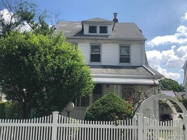 Charm of Yesteryear! Detached 4 Bedroom, 2 Fbth Colonial...Awaiting Its New Owner...Situated On Irregular Lot 85X81 and Offers Detached 1 Car Garage, IG Sprinkler, Finished Bsmt w/ OSE....And So Much More