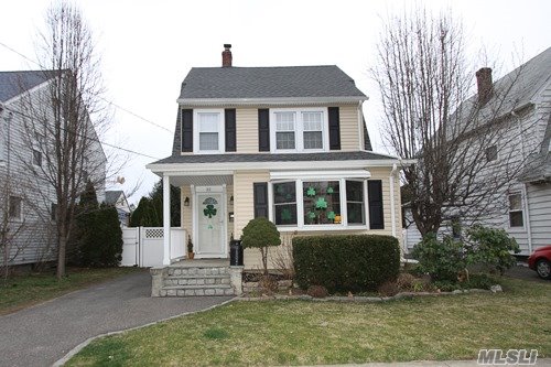 Welcome To This Charming Colonial In The Mott Section Of Mineola, Mid Block Location, It Features Lr, Fdr, Eik, 3 Bedrooms And A Full Bathroom. The Kitchen, Bath, Boiler, Windows And Roof Were Updated Within The Last 10 Years. The Basement Is Finished & So Is The Attic, There Is Also A 1 Car Garage. Walk To All