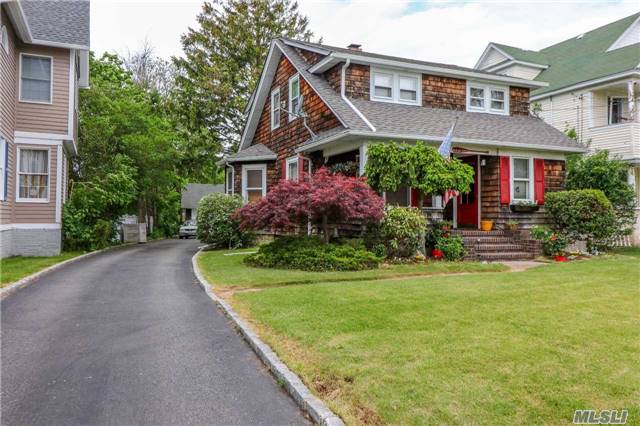 This Charming Home In Desirable S. Amityville Village Featuring Updated Eik W/ Gas Cooking, Large Lr, Fdr W/ Gas Fireplace, 3 Brs, 1.5 Bths, On Park-Like 210 Ft Deep Fenced Property. Located In X Zone So Flood Insurance Not Required. Low Taxes. Roof 8 Years Approx., 1/2 Finished Basement.