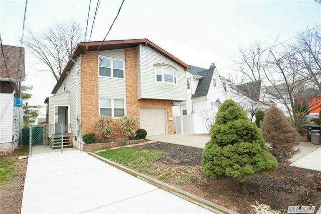 Must See This Beautiful 2 Family Detached Home Sitting On A 40X100 Property. 5 Min Walk To Express Bus To Manhattan X17, X19 And X24. 1st Floor Offers 2 Bedrooms With1 Full Bath . 2nd Floor Duplex Offers 3 Bedrooms With 1 Full Bath And 1 Half Bath. The Basement Is Full Finished Basement. Extra Den And A Half Bath On The 1 Floor Can Be Used As Office Or Guest Bedroom