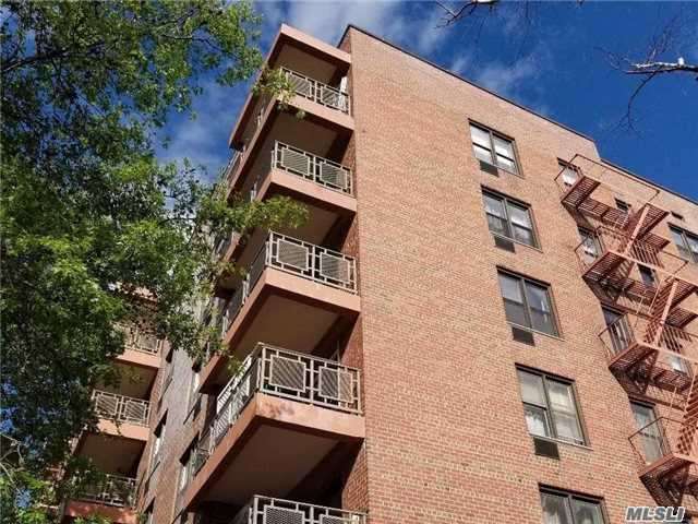 Newly Renovated 2 Br With Terrace. Mint Condition Unit With Solid Hardwood Floors. Kitchen Has Island With Stainless Steel Appliances. Bathroom Has Tub With A Separate Stand Shower.  Gorgeous Garden With Benches, Children Playground, Lounge Area, Laundry Room And Gym. Close To Buses, Subway, Major Highways And Near Queens Center Mall.