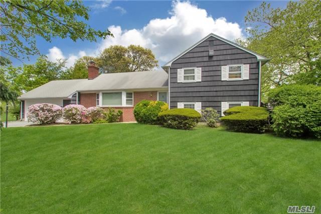 Brightwaters South Of Montauk, One House From Canal, Private 110X150, Perfect Home Office, Wood Floors, Cac, Alarm, Very High Elevation, 2 Car Garage, , Deep Water Docking Available, Close To Private Beach.