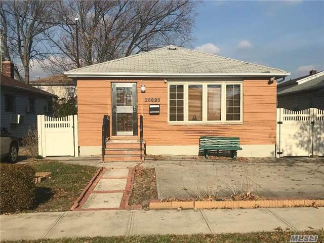 Beautiful One Family Home With Great Potential For A Growing Family. The Property Located On A Quite Block Can Also Be Converted To A Two Story Home If Buyer Is Willing To Do So Lets Make A Deal.