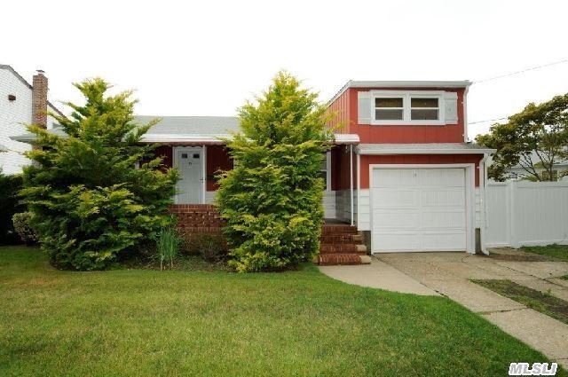 Clean As A Whistle Expanded Ranch Features Gleaming Hardwood Floors Throughout-Updated Windows-Burner-All Oversized Rooms-Situated On Huge Parklike Property-Front Porch-Os Yard-Completely Pvc'd Fenced-Basement W/Ose-Bethpage Schools-Hurry-Hurry!