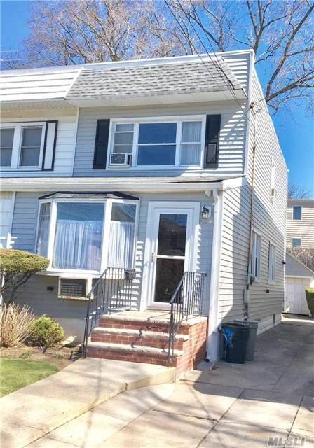 Sold As Is. Semi Detached Home, 3 Bedroom, 1 Bathroom. Updated Bathroom, Updated Electrical, Detached Garage. Close To All (Mta/Lirr).