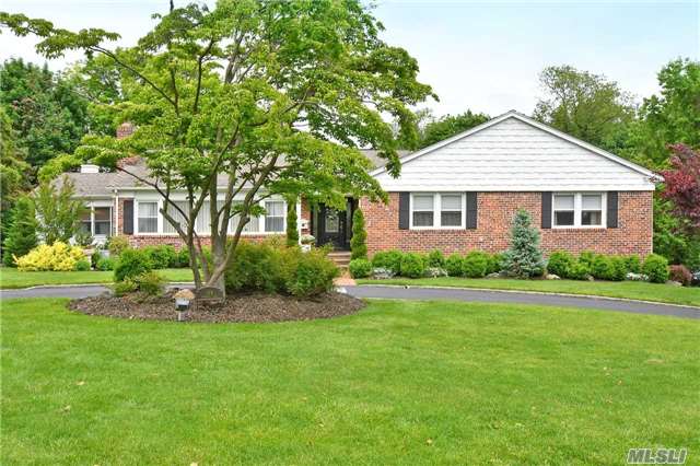 Flower Hill 6 Bedrooms, 3 Bathrooms, Totally Renovated Sprawling All Brick Ranch On .87 Of An Acre. Total Of First & Lower Levels 4, 031 Sq. Ft. Of Comfortable Living Space. New 20 X 44 Ft. Salt Water Pool With Expansive Patio. Screened-In All-Weather Room. Four Car Tandem Garage.