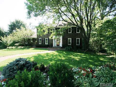 Magnificent Monfort Hills Colonial-Custom Built 5Br, 3 Bths On 1/2 Acre Near Town & Train