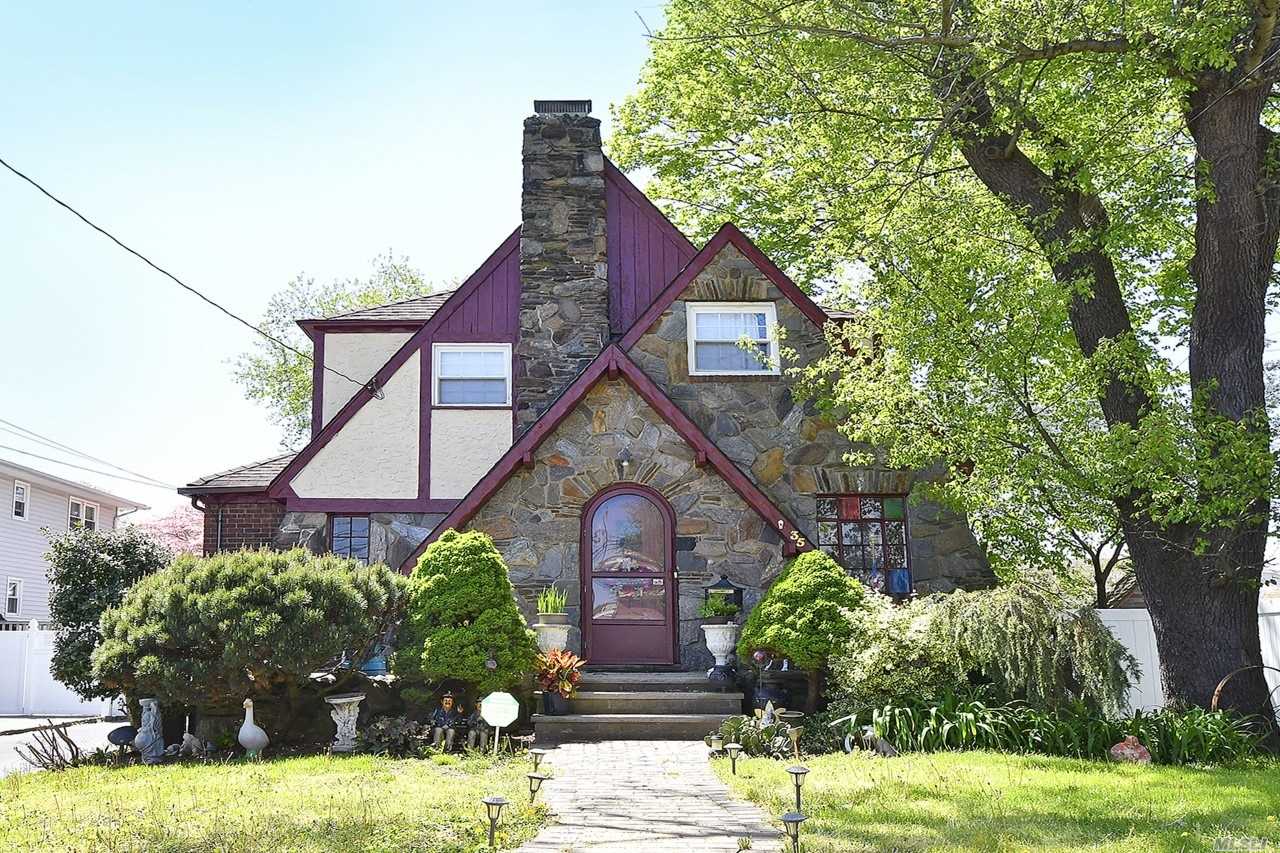 Newly Renovated In 2017, But Redesigned With Old World Charm In Mind. This Timeless Tudor Is Conveniently Located Steps Away From The Lirr.New Oversized Bath With Heated Floors On First Floor.Brand New Bath With Claw Foot Tub And Separate Shower On Second Floor. All Walls Are Replastered And Newly Painted.New Pvc Fence. Semi finished basement. Exquisite Details Thru Out. 2 Car garage. Taxes were grieved last year. New 2019 taxes w star 12, 552.52