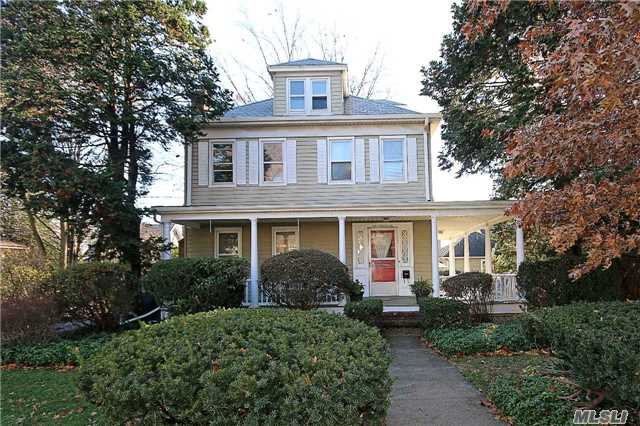 Picturesque, Spacious Victorian With Wrap Around Porch, In Sought After Roslyn Heights. Convenient To Shopping And Transportation, Low Taxes. Roslyn Schools.