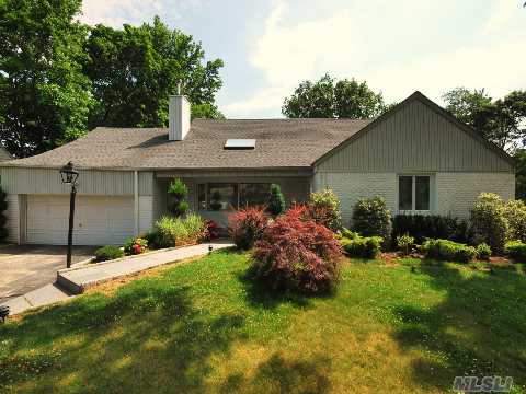 Saddle Rock Beauty! Totally Renovated Large 5 Bdrm, 3.5 Baths Exp Ranch With Full Finished Bsmnt. Wonderful Layout Open Floor Plan With Very Spacious Living Room & Dining.Lrg Den With Vaulted Celing, Hardwood Flrs.