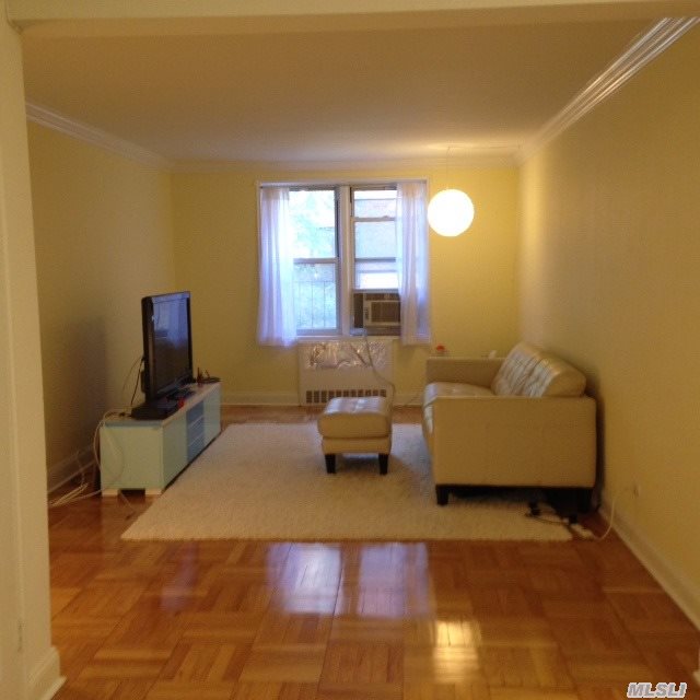 Perfect One Bedroom In The Heart Of Forest Hills!  Priced Right And Low Maintenance. Recently Renovated Throughout! Granite Counter Tops,  Stainless Steel Appliances,  Microwave,  D/W. Hardwood Floors.  Fabulous Closet Space. Just Half Block To Queens Boulevard,  Shopping And Transportation.