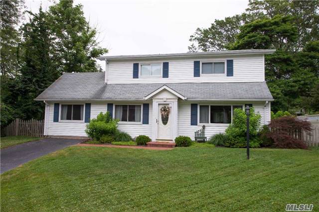 Center Hall Colonial Features Formal Living Room, Huge Dining Rm, Eik Overlooking Beautifully Manicured Yard, Large Family Rm, Wood Flooring, Mud/Laundry Rm On 1st Level, Igs Front And Rear, Desirable Pickwick Section W/ Beach Rights