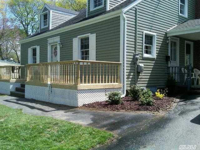 Relax On Your Front Porch To The Serenity Of The Glen Head Country Club Golf Course.  Spacious Cape Features 4 Br's And 2 Full Baths.  School District Is North Shore!