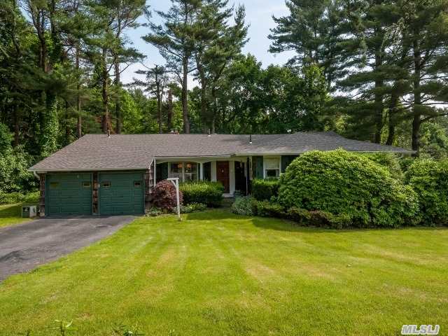 Beautiful 4 Bedroom  2.5 Bath Cedar Ranch On .5 Acre In Desireable College Section. Syosset Schools. Low Taxes,  All Hardwood Floors,  Great Flow For Entertaining,  Nice Room Sizes,  Full Basement,  Walt Whitman Elementary