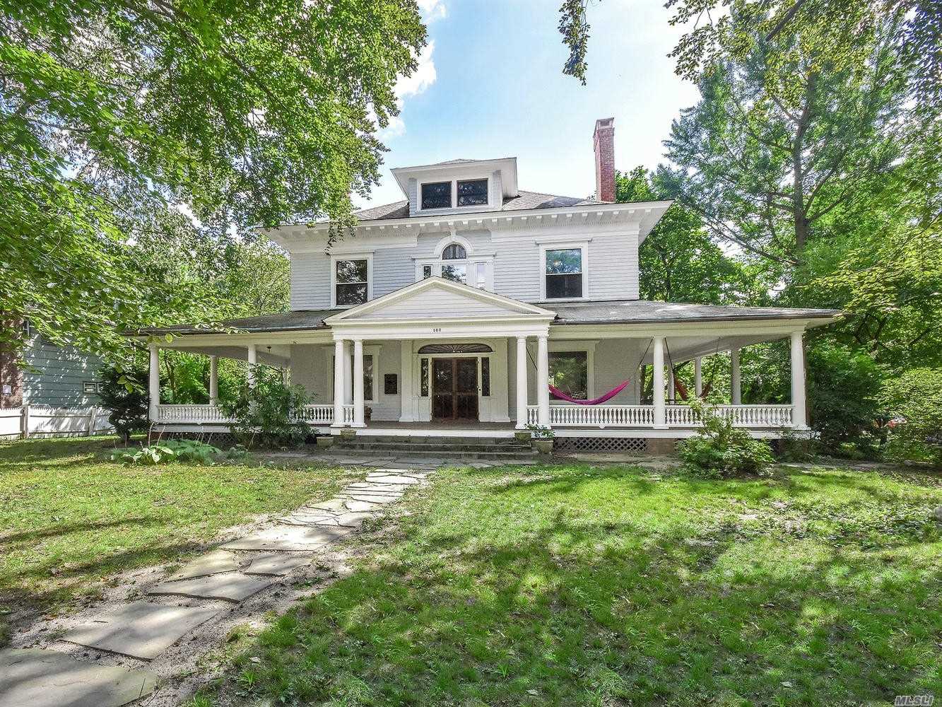 Walk Down The Private Front Path Of This Victorian Masterpiece And Be Transported To Another Era. Welcomed By The Oversized Wraparound Front Porch. All Original Details Have Been Meticulously And Lovingly Maintained. High Ceilings, Hardwood Flooring, Moldings And Picture Windows Carry Throughout This Magnificent Residence. Full Walkout Basement And Whole House Third Level Add Living Space On A Grand Scale. This Spectacular Home Awaits Your Touches To Make It The Crown Jewel Of Sea Cliff.