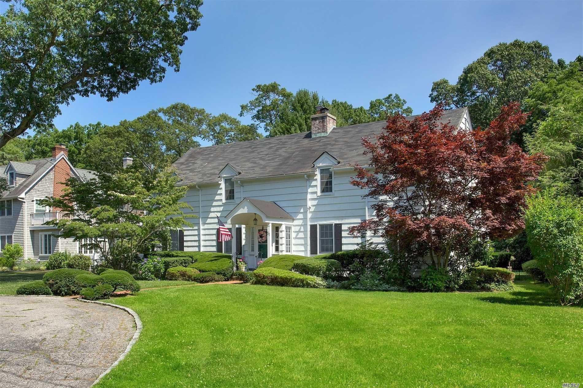 Beautiful Colonial In The Heart Of Brightwaters, 5 Bedrooms, 3.5 Baths, Gorgeous Eat In Kitchen With Stainless Steel Appliances, Living Room With Fireplace, Formal Dining Room, Den, Sunroom, Full Finished Basement, And Lovely Patio.