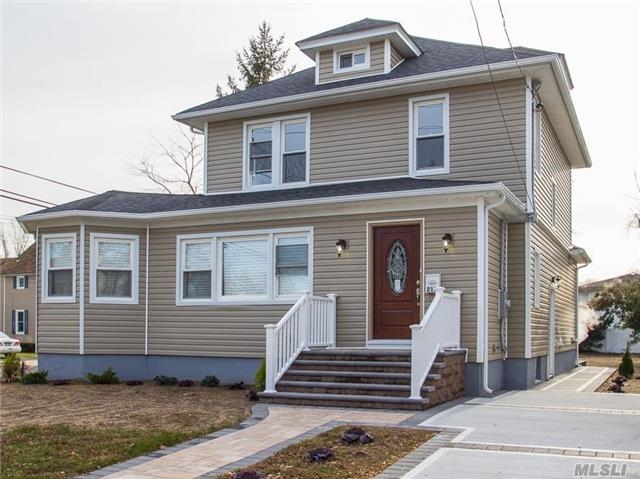 Mint Colonial Fully Renovated On Huge Prop! Private Loc, Yet Walk To Rr & Close To Shops, Etc. Brand New Everything: Plbg/Electr/Cac/Roof/Siding/Alarm/+! First Flr Bdrm/Den, Fbth, Lndry. Custom Kitchen W/ Frigidaire Pro Ss Appls (5Burner Gas Stove)+Pot Filler+Wet Bar+Granite Tops! Designer Baths (2 W/Heaters & Body Sprays). Finished Bsmt W/Fbth, 2nd Lndry, & Ose= Poss Apt/M-D!