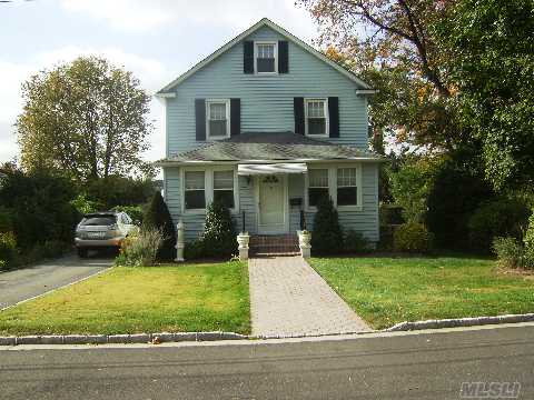 Welcome To This Charming Colonial Situated In The Prestigious Village Of Great Neck. This Charming Home Boasts An Over Sized Entryway,  Has Wood Floors Throughout, Fire Place, Formal Dining Room, Sunny Renovated Kitchen, Den And Powder Room On The Main Floor. The Second Floor Has Three Large Bedrooms And One Full Bath. 