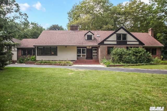 This 4150Sf Home Is Graciously Sited On 2.25 Flat Acres Of The Former Meudon Estate.  Some Of The Original Specimen Trees Still Grace This Magnificent Property Such As A Blue Atlas Cedar And Copper Beech Trees.  This 4 Bedroom,  3.5 Bath Home Includes Large Rooms With Lots Of Light And Custom Woodwork Of A Timeless Quality.   The 2nd Fl Is Available For Expansion.