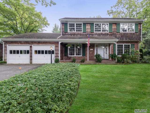 Quintessential Locust Valley In The Heart Of Locust Valley Town; Traditional Colonial In Great Condition On Tree Lined Street Close To Schools, Library, Parks And All Amenities. Sunny Yard, Traditional Layout, Very Young Mechanicals And Roof.
