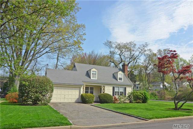 Charming Original Ted Davis Cape - Expended In 1977. Large First Floor Addition (22X17). Two Car Garage With Driveway Parking For 4 Cars. Highfield Estates Location Convenient To Schools, Lirr And Shopping. Great Opportunity To Update Into Your Own Special Home. Being Sold As Is By Original Family.