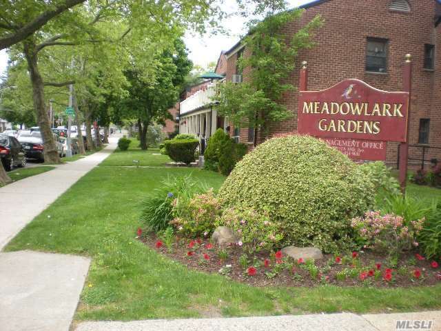 Beautiful Open Layout Lower Co-Op Unit In Fresh Meadows. Featuring Two Bedrooms, Updated Kitchen & Bath! Large Dining Area & Living Room, Great Terrace For Entertaining, Close To Shopping, Bus And Highways. No Dogs, Cats Permitted.