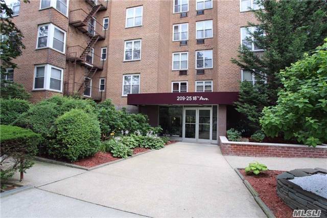 Spacious 2 Bedroom 2 Bath. Lots Of Closets. Located In The Heart Of Bay Terrace. Shopping , Pool Club, Restaurants, Elementary & Middle School All Nearby. Maintenance Includes 1 Air Conditioner, $15 For 2nd Ac . Express Bus, Nyc Bus & Lirr.