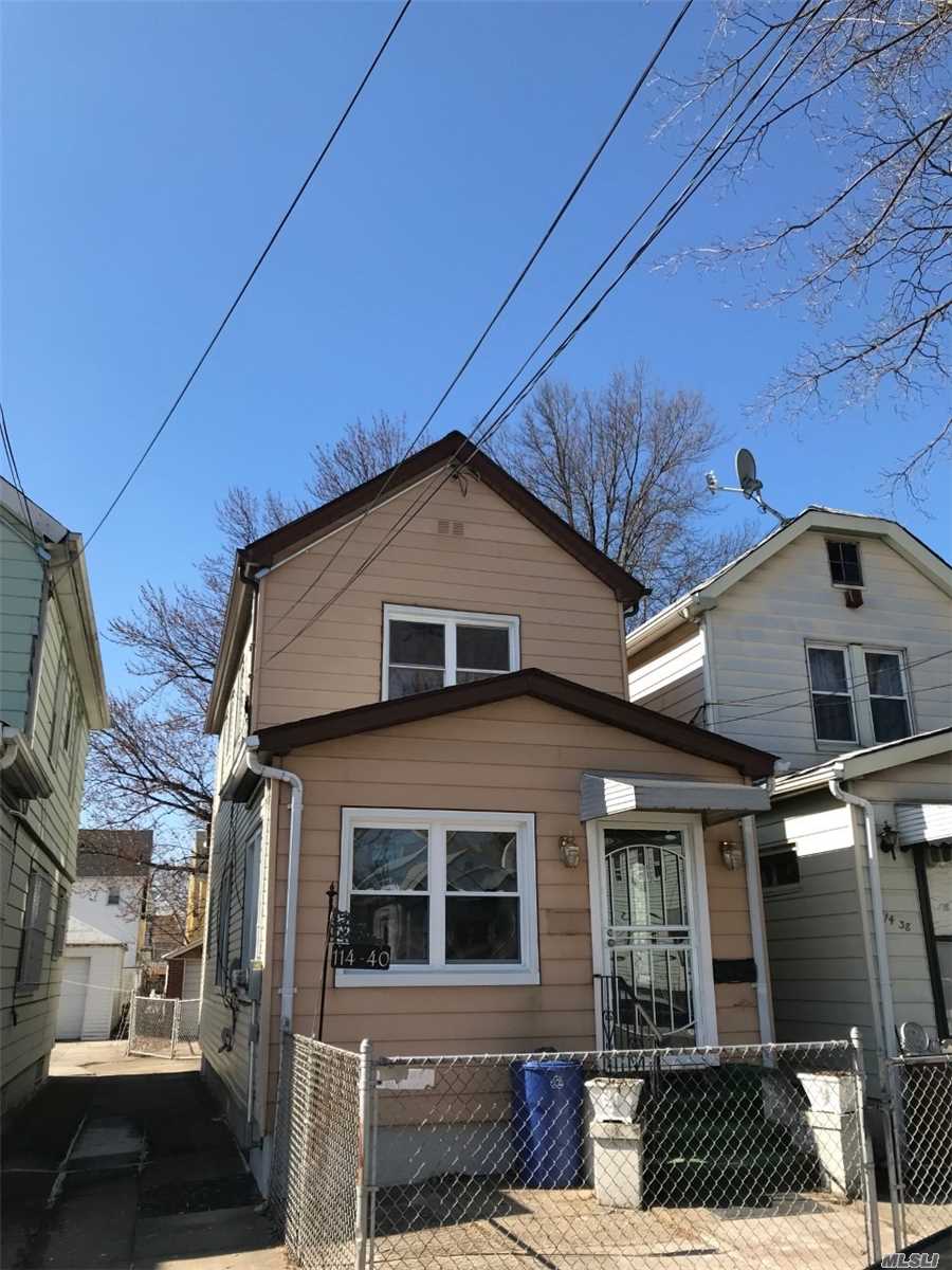 Location! House Totally Renovated. Top Kitchen Appliances. Beautifully Renovated, 2 Br, 1.5 Bath, Wooden Floor Throughout. Finished Basement With Half Bath, Pvt Driveway, Garage, Yard.