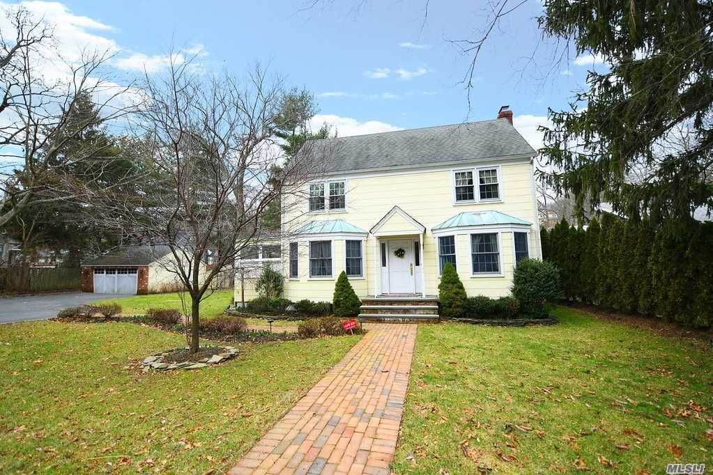 Pristine Charming Oldie Colonial On An Oversized Property Of 120X110. New Gas Heating, Updated Electric, Detached 2 .5 Car Garage, Finished Basement With Bath. Traditional Rooms Include Formal Living Room, Dining Room, And Sunroom...Truly A Gem!