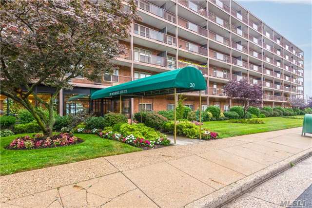 Beautiful Junior 4 Co-Op Minutes Away From Dining, Shopping, Lirr & Major Transit. Enter Through The Foyer Into The Spacious Living Rm. Updated Kitchen Runs Through The Center Of The Unit Towards The Formal Dining Rm With Access To The Terrace. Large Bedroom & Full Bath Round Out The Unit. $25 For General Parking, $50 For A Covered Assigned Spot.