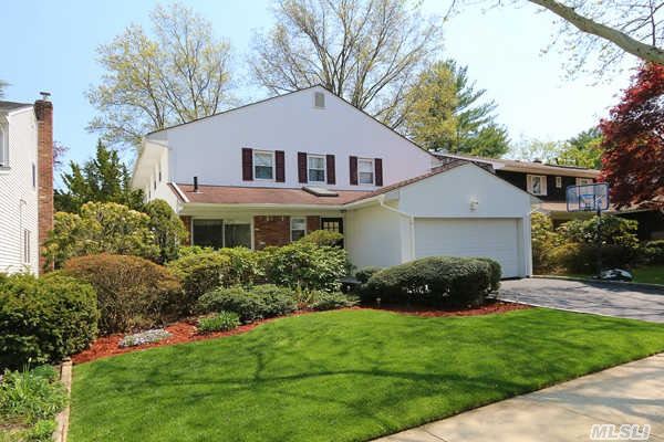 Center Hall Colonial Located On A Quiet Tree Lined Street In Soundview Section Of Port Washington. Large Eat-In Kitchen Featuring Granite & Stainless Steel Appliances. Formal Dr W/ Sliding Doors To A Patio. Open Floor Concept Lr,  Den/Office W/ Recessed Led Lighting.  Attached 2 Car Garage Leading Into The Home. Master Suite & 3 Additional Bedrooms On 2nd Floor. A Must See!