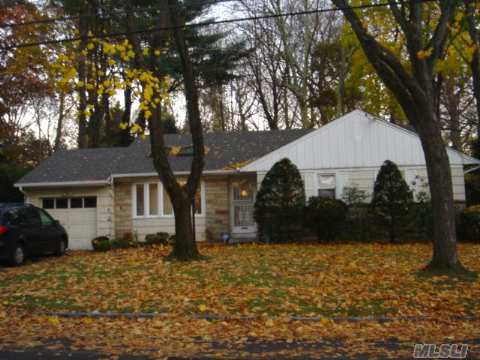 Sited On A Flat Half Acre Of Park-Like Property,This Skylit Ranch Enjoys Wonderful Cul-De-Sac Location & Open Floor Plan For Easy Living.Just Renovated, Two Beautiful Brand New Bathrooms,New Roof.