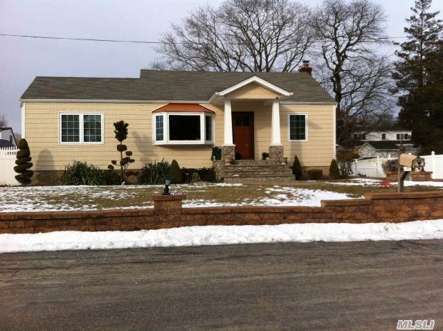 Lovely Ranch. Master Bedroom Has New Full Bath,  2 Additional Bedrooms,  New Bathroom,  Living Room,  Dining Room,  Newer Kitchen & Den. Finished Basement. Possible Mother/Daughter With Proper Permits. Oversized Property . Taxes Do Not Reflect Any Exemptions.