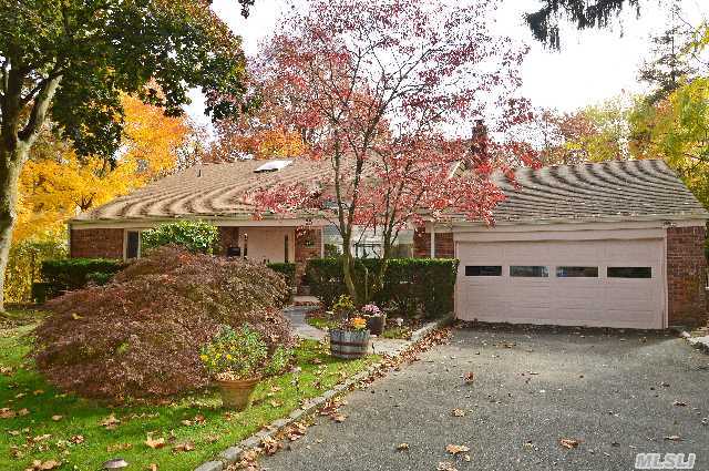 Sr Beautiful Brk/Cedar Exp Ranch Sits On Flat 219 Ft Deep Prop.This 4 Bd, 3.5 Bth Home Has Been Expanded Both Front,  And Rear To Accommodate Wide Open Floor Plan For Entertaining.Spec Feat:Newly Fin Full Waterproofed Bsmt, New Rooves, New 4Zone Gas Heat, Cac, Full House Generator, Water Filtration For Whole House.Alarm And Sprinkler Sys, New Windows.Waterfront Priv Pool&Tennis.