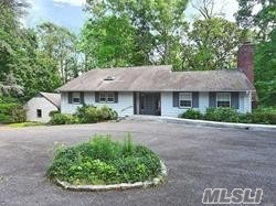 3 Bedroom, 2 Full Bathroom Cottage On 2 Serene Acres In Oyster Bay. The Home Is Filled W/Sunlight. Enter Via Large Foyer. Large Living Rm W/Vaulted Ceiling, Fpl & Access To Patio. Spacious New E.I.K. With Lots Of Room, Granite Counters, Large Pantry & Comfortable Breakfast Area. On Main Level: Full Bath & Laundry Rm. 2-Car Garage, Gas Cooking + Gas Heating, C.A.C. Totally Tranquil Retreat!