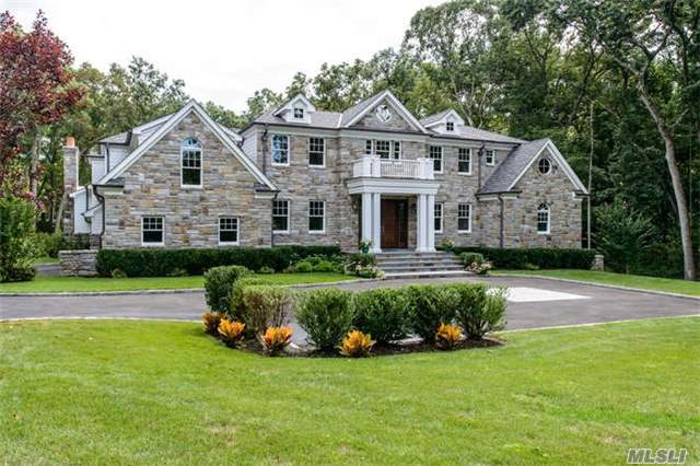 Magnificent 7, 000 Sq. Ft Colonial With Stone & Shingle Construction.Designed With Elaborate Attention To Detail, Custom Millwork, Luxurious Master Suite With Dual Baths. Mid Level Guest Suite With Bath. Fully Finished Lower Level With Outside Entry, Perfectly Situated For An Indoor Cabana.  Stone Patios, Heated Gunite Pool, Spectacular Landscaping .