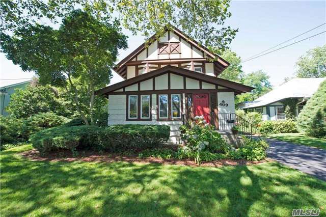 Vintage 1906 Colonial Heart In The Village. Original Moldings, Hardwood Doors With Glass Knobs, Hardwood Floors, Living Room With Fireplace, Leads Into Fdr With French Doors, Eik, , Den, 4 Bedrooms, Full Basement, Deck W/Above Ground Pool, 2 Car Detached Garage.