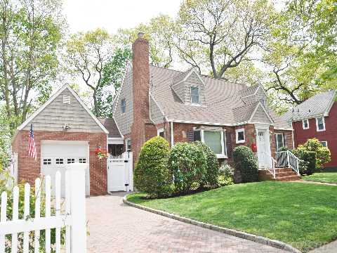 Great Historic Section Of Roslyn Heights! Large 100X100 Lot-Ch Brick Colonial(Converted From Ch Cape)All Remodeled! Move In Diamond Condition Facing The Pretty Grounds Of Kidder Garden ""Heights School""Hard Wood Floors: Great Grounds! This Will Not Last!Easy Commute! Cac New Roof-Baths-Kitchen-Wndws-Driveway Pavers!