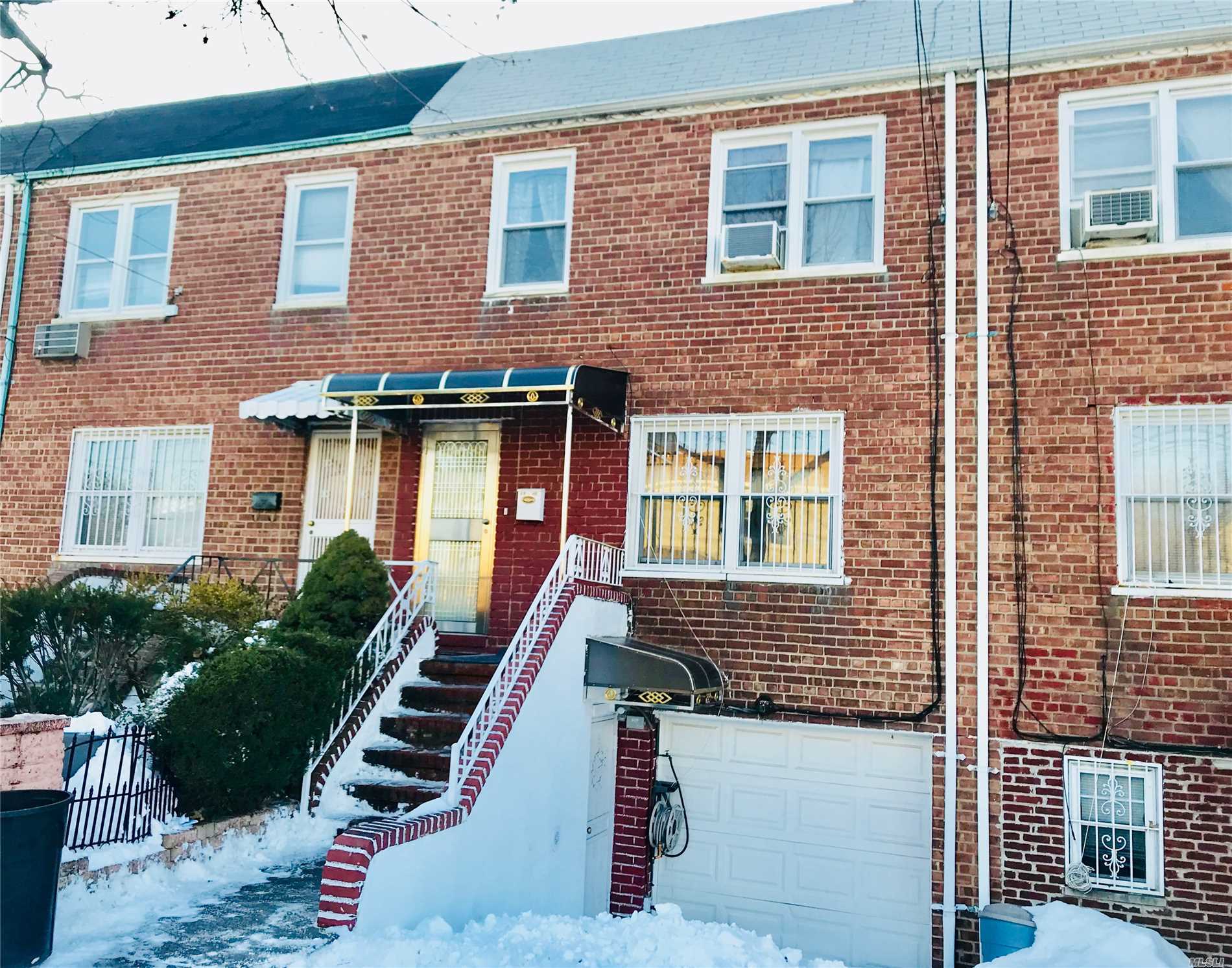 Well Kept Beautiful One Family Home With 3 Bedroom And 1.5 Bathroom. Quiet Block! Bus Q65, Qm4, Qm44 Just Right On The Corner. Lovely Hardwood Floor Through Out The Whole House. Finished Basement With Separate Entrance. Must See!