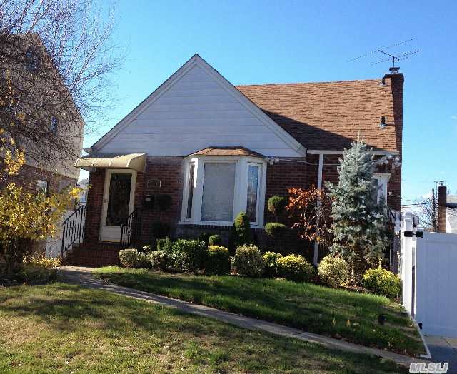 This Cozy Brick & Frame Cape Has An Open First Floor Layout,  Making It Very Well Suited For Today's Living! Presently Configured With Three Bedrooms,  A Fourth Bedroom Can Be Restored On The Main Level For The Larger Or Growing Family.