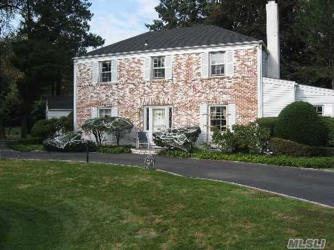 Charming Brick Colonial In Ideal Location Of Lake Success. Golf, Tennis, Pool, Country Club And Private Police.