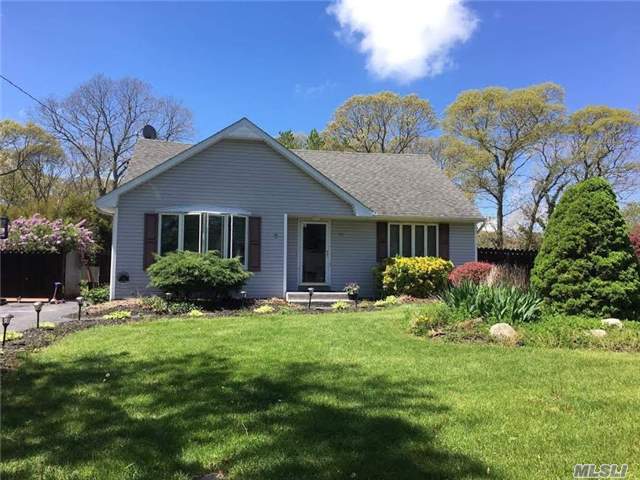 Simply Beautiful, Open And Spacious Dormer Cape! 3 Oversized Bedrooms- All Master Sized, 3 Baths With Rental Potential. Huge Kitchen Open To The Den And Dining Area, Wood Floors, Updated Bathrooms, Molding Throughout. Huge 26X19 Composite Deck Over Looking A Fully Fenced 1/2 Acre. Just Bring Your Tooth Brush And Enjoy!