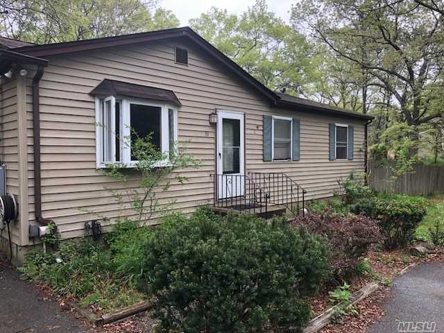 Rustic 2 Bedroom, 2 Bth Ranch Nesteled Amoung The Wooded Area Of Ride. Enjoy Having A Place To Store All Of Your Toys In The Huge 2.5 Car Detached Garage. Cozy Up To The Wood Burning Stove During Those Cold Summer Months And Then Enjoy The Summer Sitting Out On Your Back Deck. A Little Elbow Grease And It Will Be The Perfect Place To Call Home!