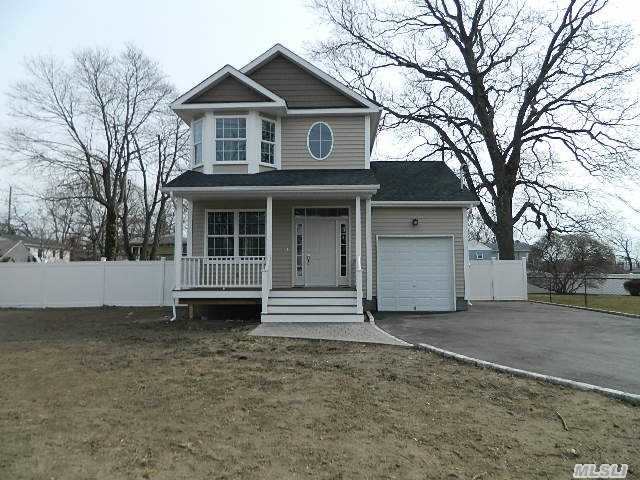 New Construction Beautifully Done! Open Floor Plan. Option For 4th Bedroom.Granite W/Maple Cabinets Under Counter Lighting. Oak Floors. Decorative Crown Moldings Thru-Out Home,  9' Ceilings On 1st Floor. High Efficiency Furnace,  Hot Water Heater On Demand. Trex Fr, Cedar  Back Deck,  Lge Prop. Dont Miss This Only New Construc In E.I.Verify All Info, Tax's W/Basic Star $9158.52